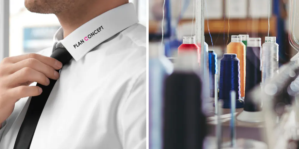 Textilveredelung: Textilien mit Logo