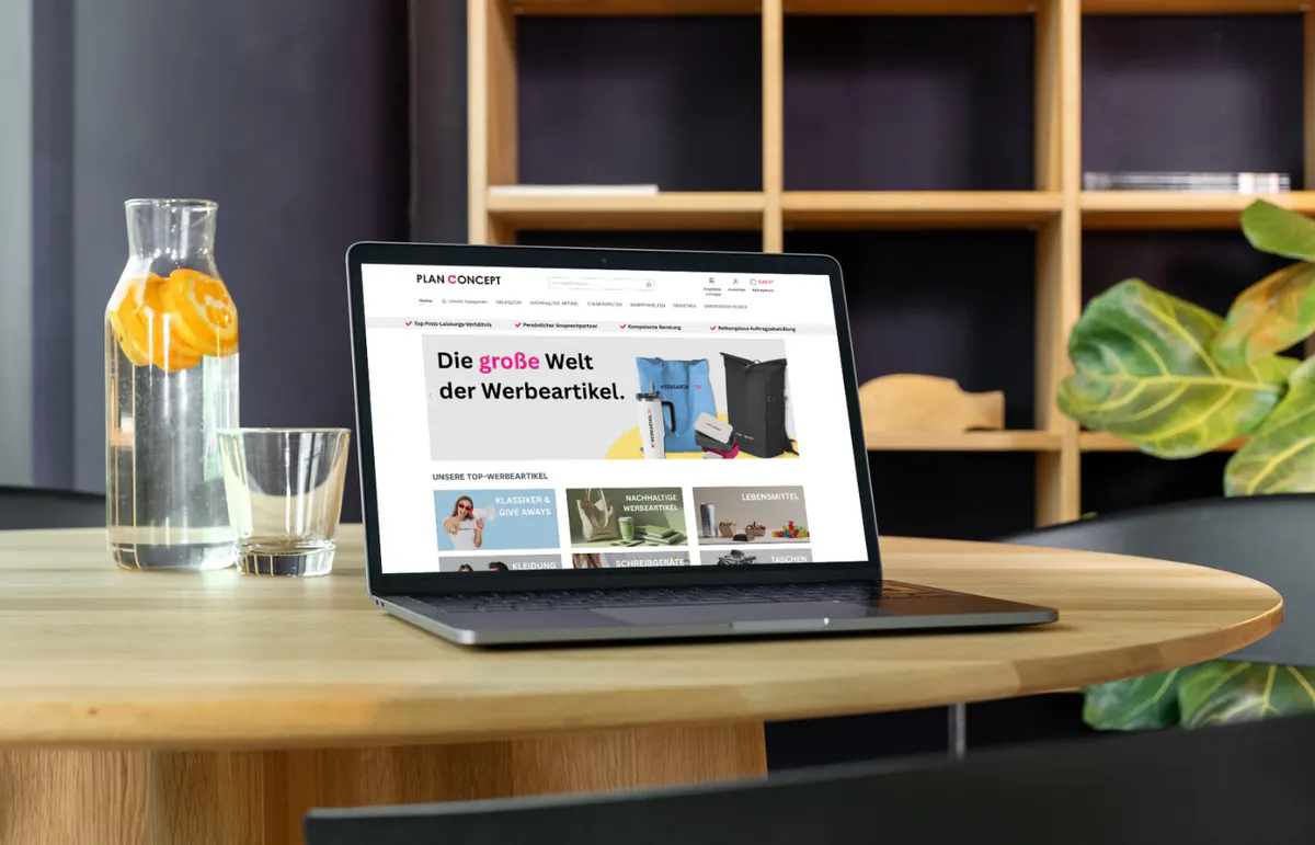 Beispiel eines individuellen Corporate Shops